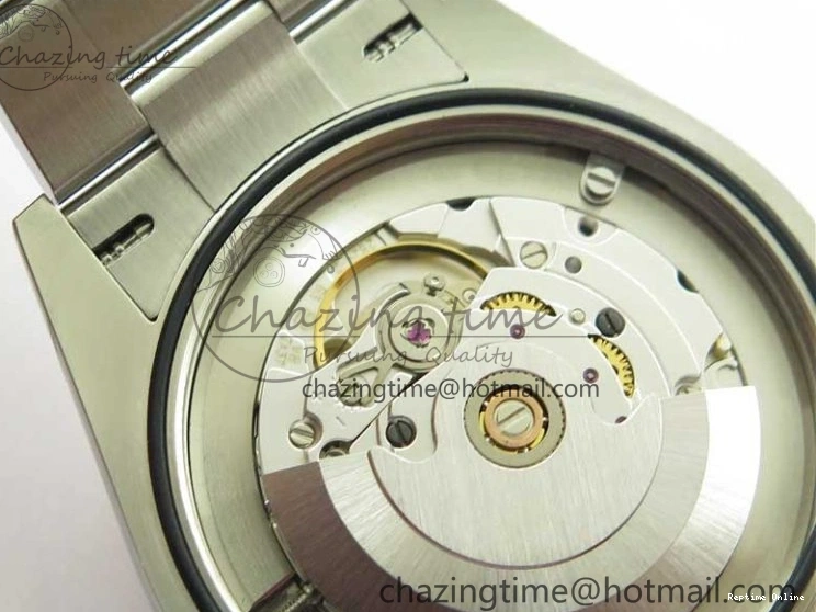 0103 FashionForward Oyster Perpetual 41mm 124300 ROF 1:1 Best Edition 904L Steel Dark Blue Dial on SS Bracelet A 2666